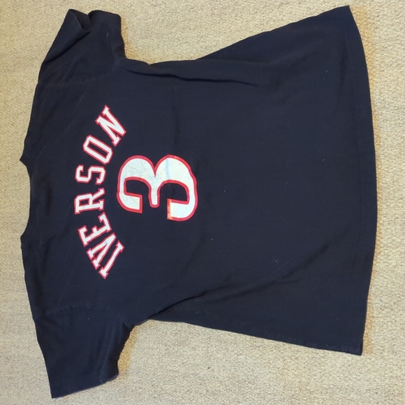 Mens Mitchell & Ness Allen Iverson 2001 jersey t shirt size small - Picture 5 of 6